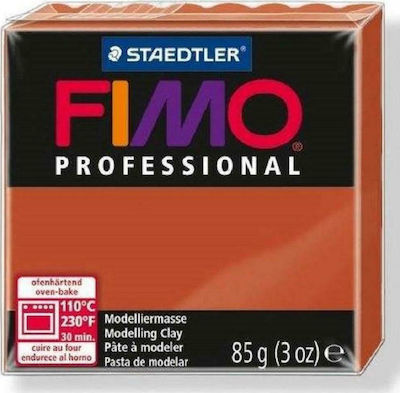 Staedtler Fimo Professional Polymerer Ton Terracotta 85gr 8004-74