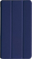 Smart Cover Klappdeckel Synthetisches Leder Blau (Universal 7") T-SC-2648