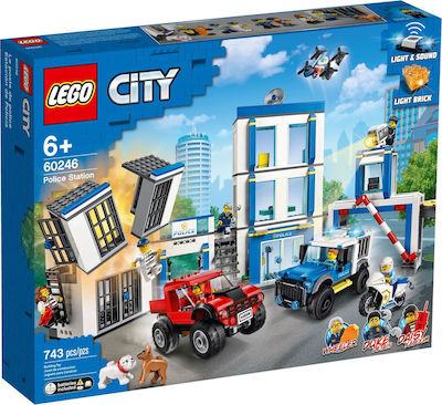 Lego City Police Station for 6+ Years Old