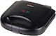 Elekom EK-8061 Sandwich Maker for for 2 Sandwiches Sandwiches 750W Black