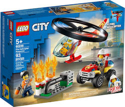 Lego City Helicopter Fire Response for 5+ Years Old