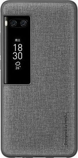 Meizu Concise Back Cover Δερματίνης Μαύρο (Realme 7 Pro)