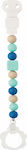 Nattou Chain Pacifier with Beads made of Silicone Mint 879293