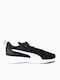 Flyer Runner V PS Kids Sports Shoes Running with Hoop & Loop Closure Black