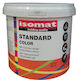 Isomat Standard Color Plastik Farbe für Innenbereich Verwendung Weiß 9Es