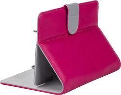 Rivacase Flip Cover Synthetic Leather Pink (Universal 10") 3017