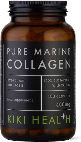 Kiki Health Pure Marine Collagen 450мг 150 вегетариански капсули