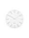 Karlsson Wall Clock Metallic White Ø30cm