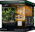 Dennerle Nanocube Complete+ Soil 30 Ενυδρείο Ψαριών Χωρητικότητας 30lt με Φωτισμό και Φίλτρο 35x30x30εκ.