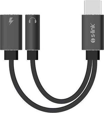 S-Link Конвертор USB-C Мъжки към 3.5mm / USB-C Женски 1 Брой SL-TA45M