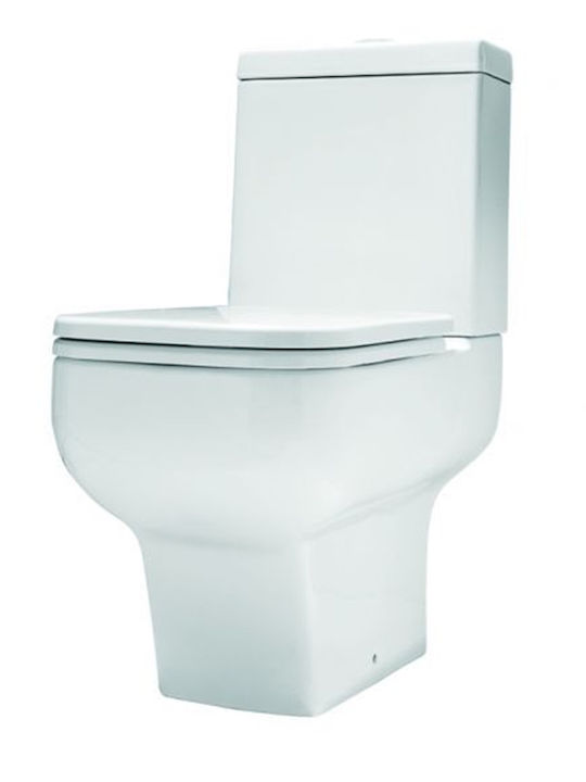 Huida Verona Floor-Standing Toilet and Flush White