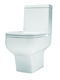 Huida Verona Floor-Standing Toilet and Flush White