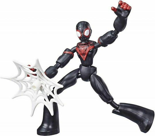 Spider-Man Bend and Flex Miles Morales & Web Accessory for 4+ years 15cm