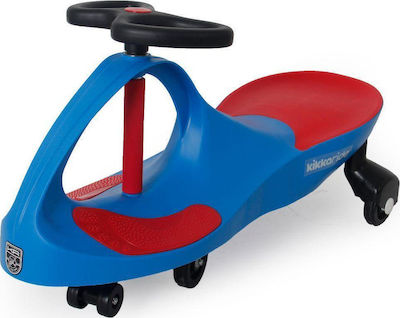 Wiggle Car Bobby Kids Foot-to-Floor Car One-Seater with Pedal Blue