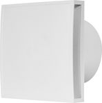 Europlast Wall Mounted Bathroom Ventilator 100mm White