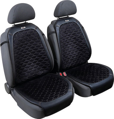 Lampa Polyester Seat Covers Set 2pcs Daytona Black