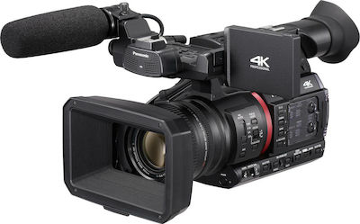 Panasonic Βιντεοκάμερα 4K UHD @ 60fps AGCX350 Αισθητήρας MOS Αποθήκευση σε Κάρτα Μνήμης με Οθόνη Αφής 3.2" και HDMI / WiFi / USB 2.0 / USB 3.0