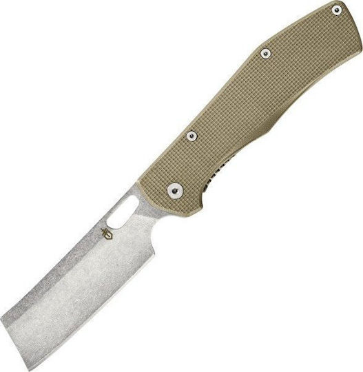 Gerber Flatiron G10 Folding Cleaver Σουγιάς Πράσινος