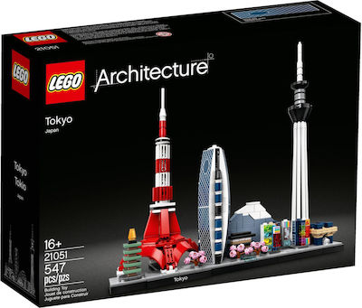 Lego Architecture Tokyo for 16+ Years Old