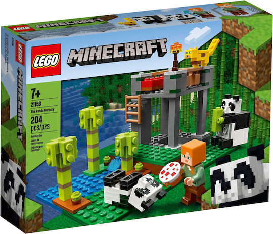 Lego Minecraft The Panda Nursery for 7+ Years