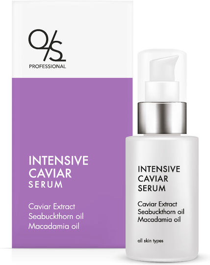 QS Professional Intensive Caviar Serum Moisturizing and Anti-aging Serum for Face Caviar and Vitamin E Detoxifying and Nourishing 30ml