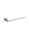 Gloria Siluetta Single Wall-Mounted Bathroom Rail Silver