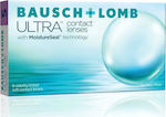 Bausch & Lomb Ultra 8 Μηνιαίοι Φακοί Επαφής Σιλικόνης Υδρογέλης 6+2τμχ Δώρο