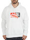 Diesel CC-S-Alby-Cola Men's Sweatshirt with Hood and Pockets White