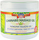 Palacio Cannabis Massage Gel 5% Hidratant Gel pentru Corp 600ml