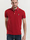 Ralph Lauren Men's Short Sleeve Blouse Polo Red 710695596004