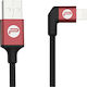 DJI Angle (90°) / Braided USB-A to Lightning Cable Black 0.35m (P-GM-115)