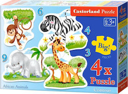 Детска пъзелна игра African Animals 22бр. Castorland