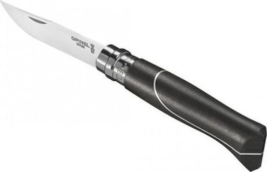 Opinel Nr.08 Cuțit De Buzunar Negru Cu Husă