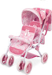 De Cuevas Twin Pram Pink