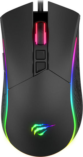 Havit MS1001 RGB Gaming Mouse 7200 DPI Black