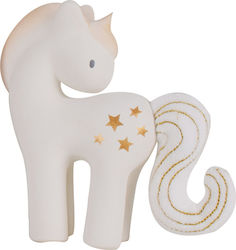 Tikiri Shining Stars Unicorn Beißspielzeug für Zahnen aus Kautschuk für 0 m+ 1Stück