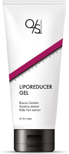 QS Professional Liporeducer Gel for Slimming and Cellulite with Ruscus Centella Asiatica and Kola Nut Extract 200ml