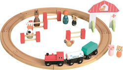 Egmont Farm Set with Train made of Wood for 3++ Years