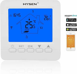 Hysen HY02-B05 Ψηφιακός Θερμοστάτης Χώρου Smart με Wi-Fi