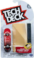 Spin Master Miniature Toy Street Hits TechDeck for 6+ Years 4.5cm. (Various Designs/Assortments of Designs) 1pc