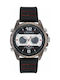 Kenneth Cole Watch Chronograph Battery with Black Rubber Strap RK50905005