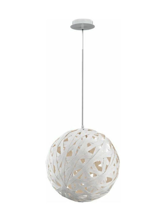 Luma Pendant Light LED Ball White