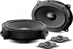 Focal Car Speaker Set Kit ISRNI690 Separate 6x9" with 80W RMS (2 Way)