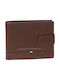 Diplomat Men's Leather Wallet with RFID Brown