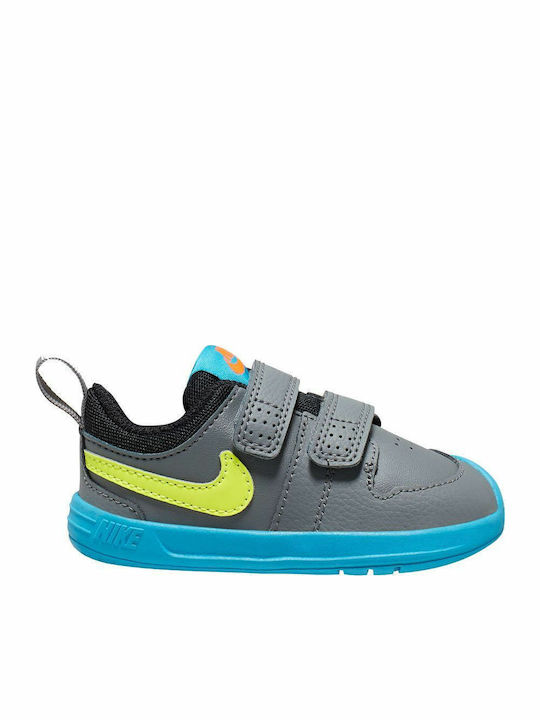 Nike Pico 5 Παιδικά Sneakers με Σκρατς Γκρι