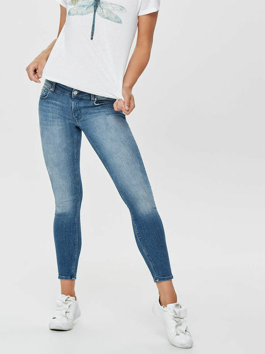 Jeans Skinny Fit Push Up Denim Medium Blue