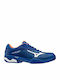 Mizuno Wave Exceed Tour 3 Ανδρικά Παπούτσια Τένις για Χωμάτινα Γήπεδα Μπλε