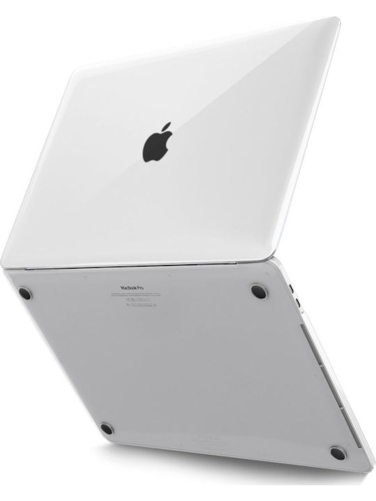 Tech-Protect Smartshell Tasche Abdeckung für Laptop MacBook Pro 13" 2016-2019 in Transparent Farbe