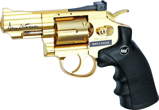 Asg Аеропистолет CO2 Dan Wesson 2.5" Gold Revolver Airgun 4.5мм