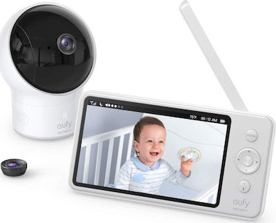 Eufy Wireless Baby Monitor Eufy SpaceView with Camera & Screen 5" with Two-Way Audio & Lullabies